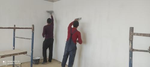 Капитальный ремонт пятиэтажного лечебного корпуса продолжается.